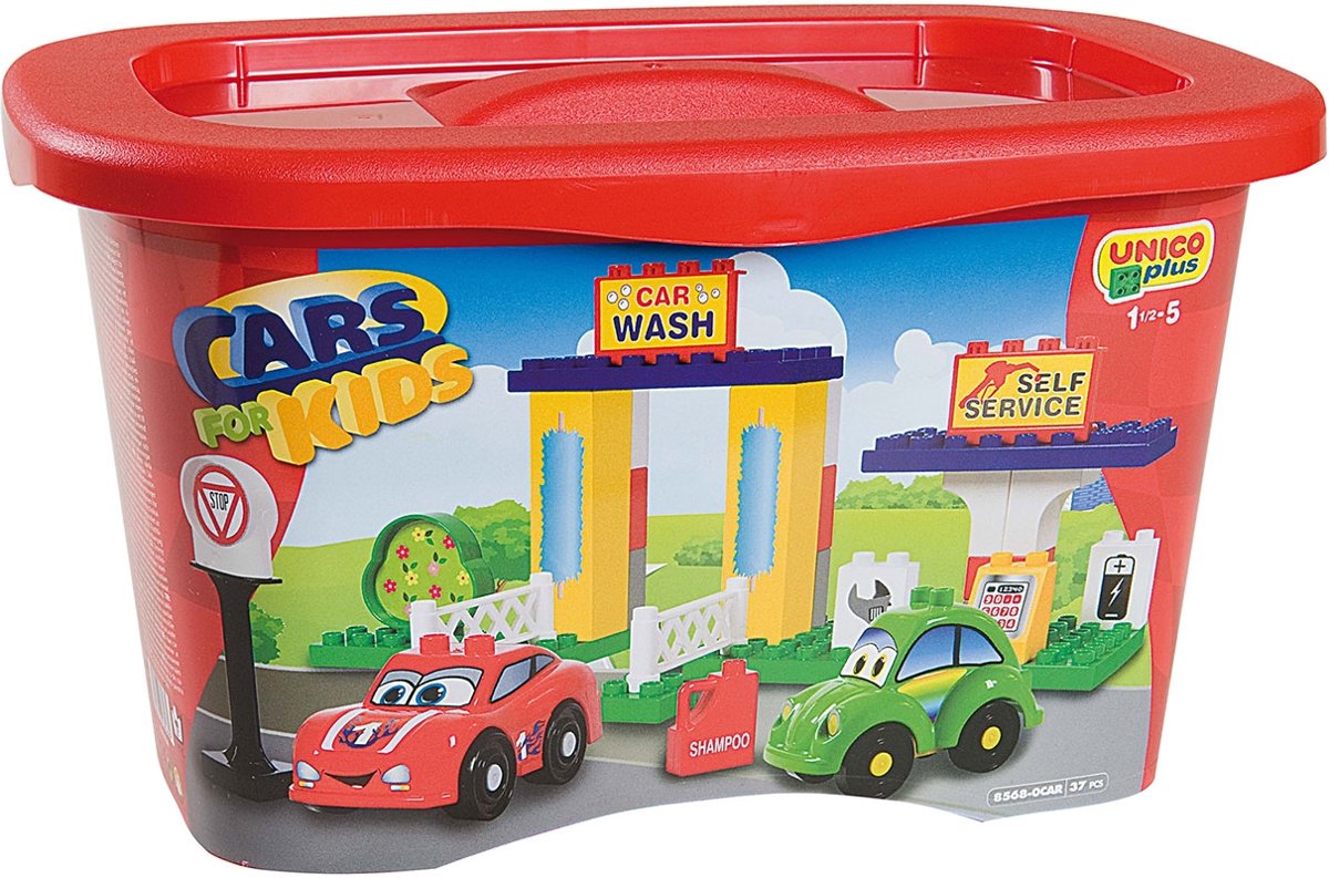 Unico Cars Opbergdoos, 37dlg