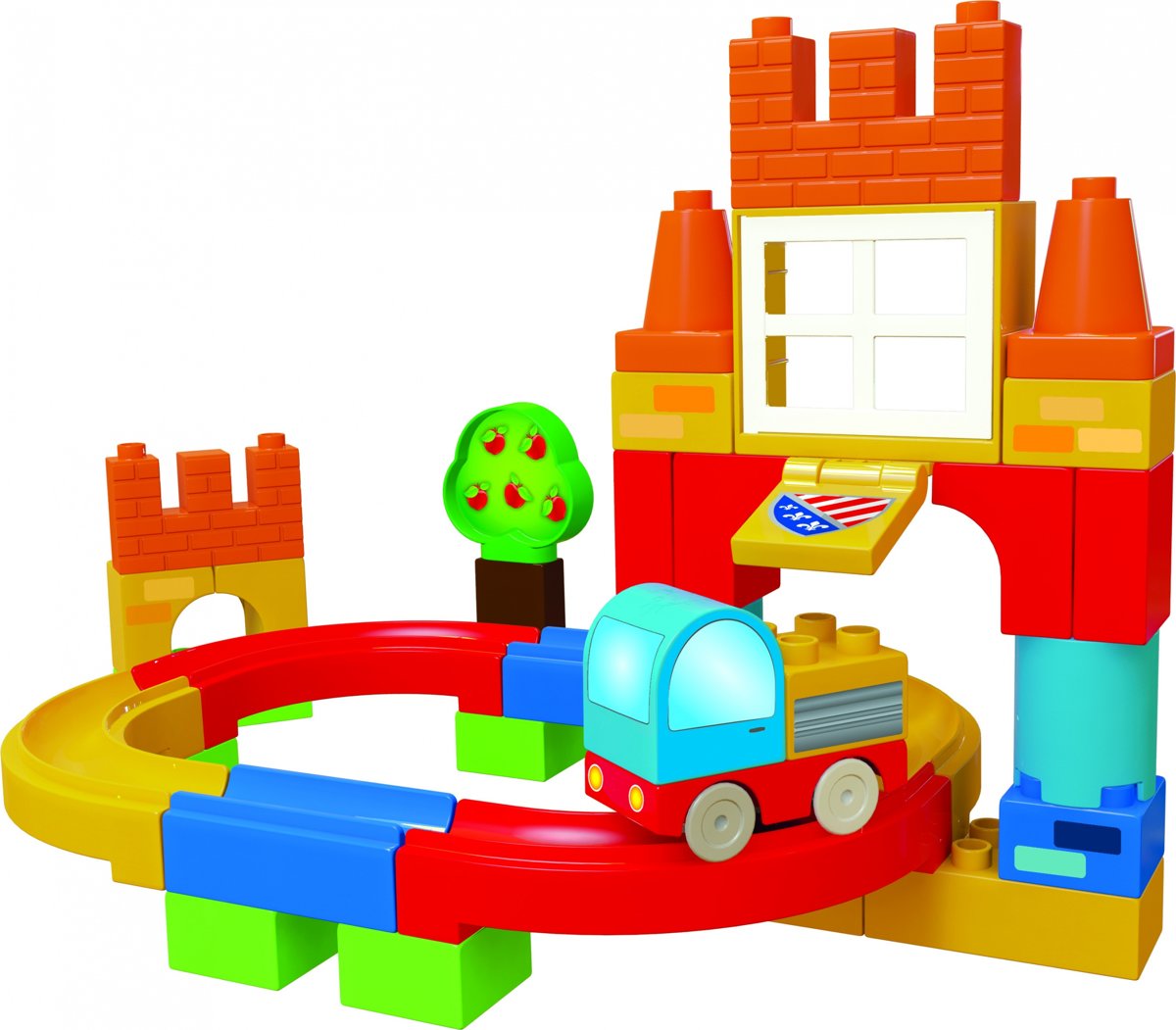 Unico Racebaan Met Auto 38-delig