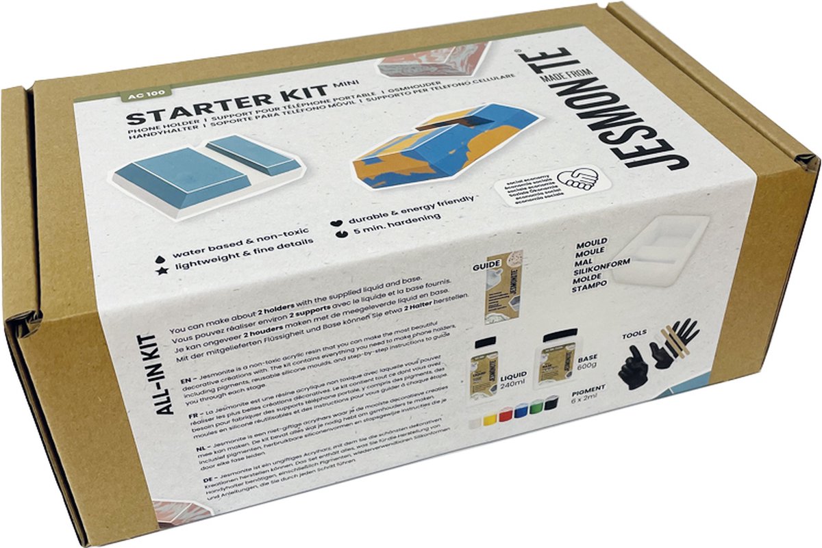 Jesmonite AC100 KIT MINI 14 - GSM-Houder