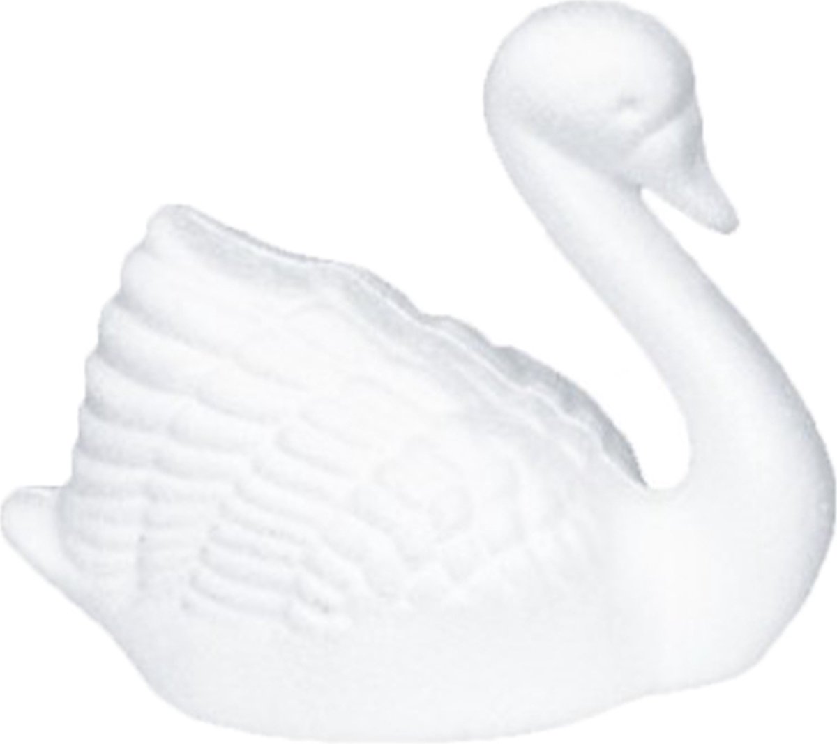Piepschuim zwaan 8cm