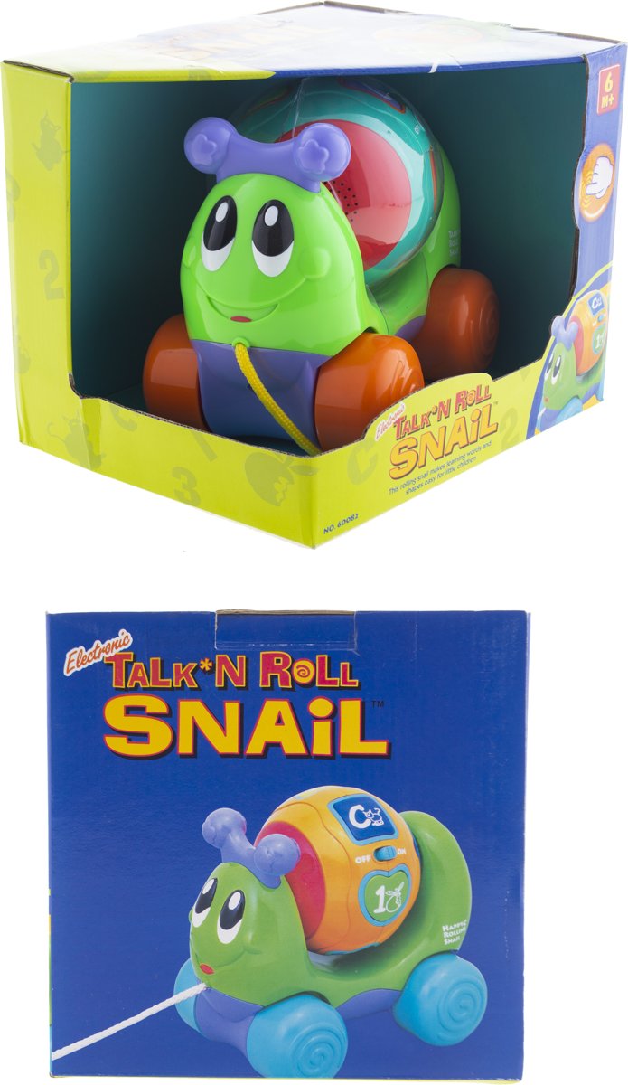 trekspeelgoed - sprekende slak