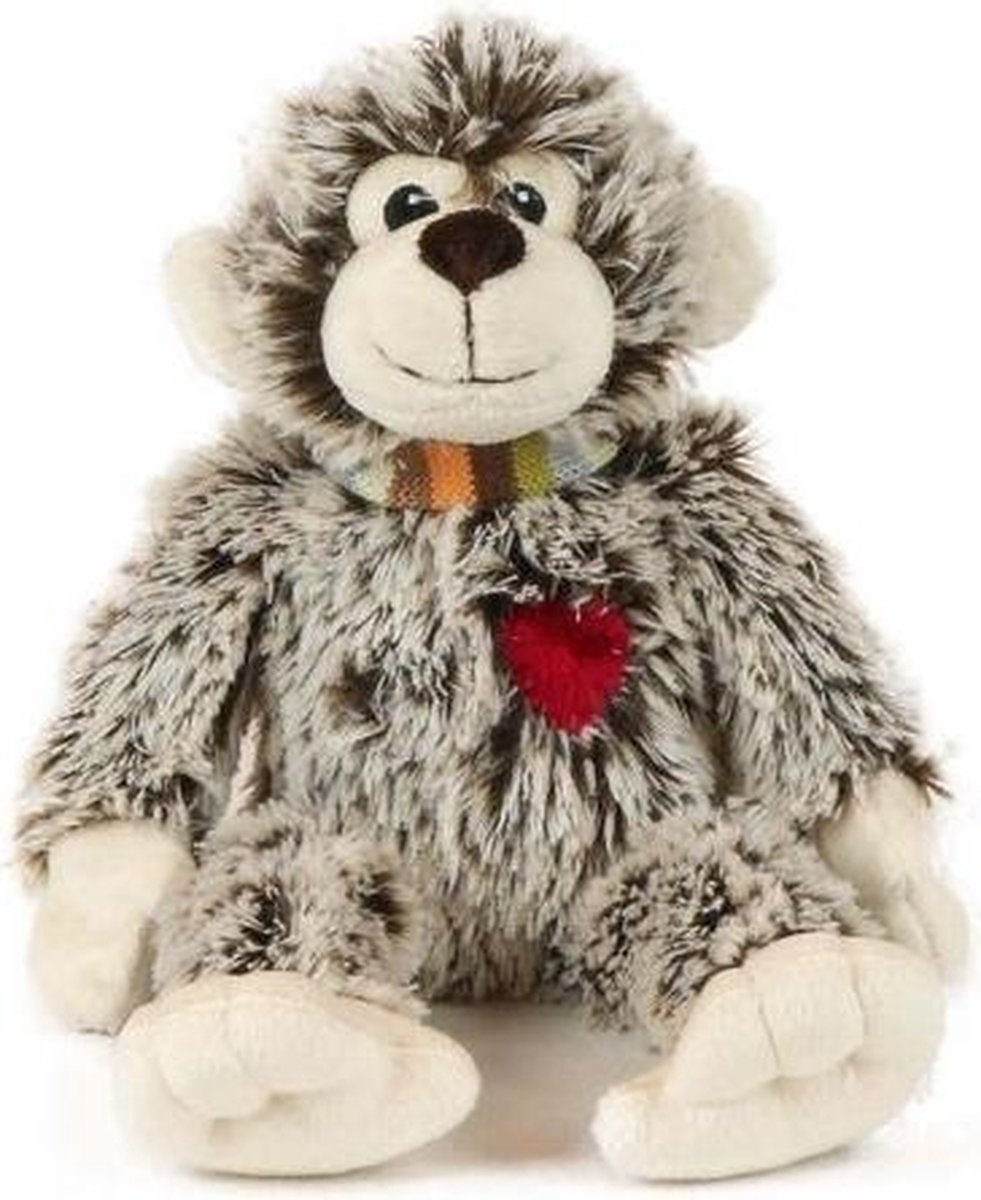 Unique - Monkey - Zacht - Bruin - Grijs - Creme