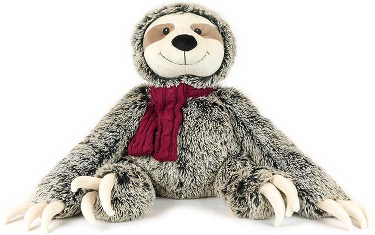 Unique Living Plush Sloth - Zachte knuffel van 35 cm - Cadeau voor babys