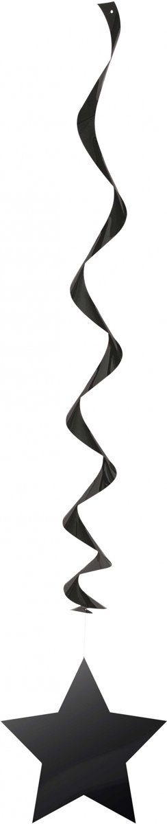 Hangdeco Ster Zwart