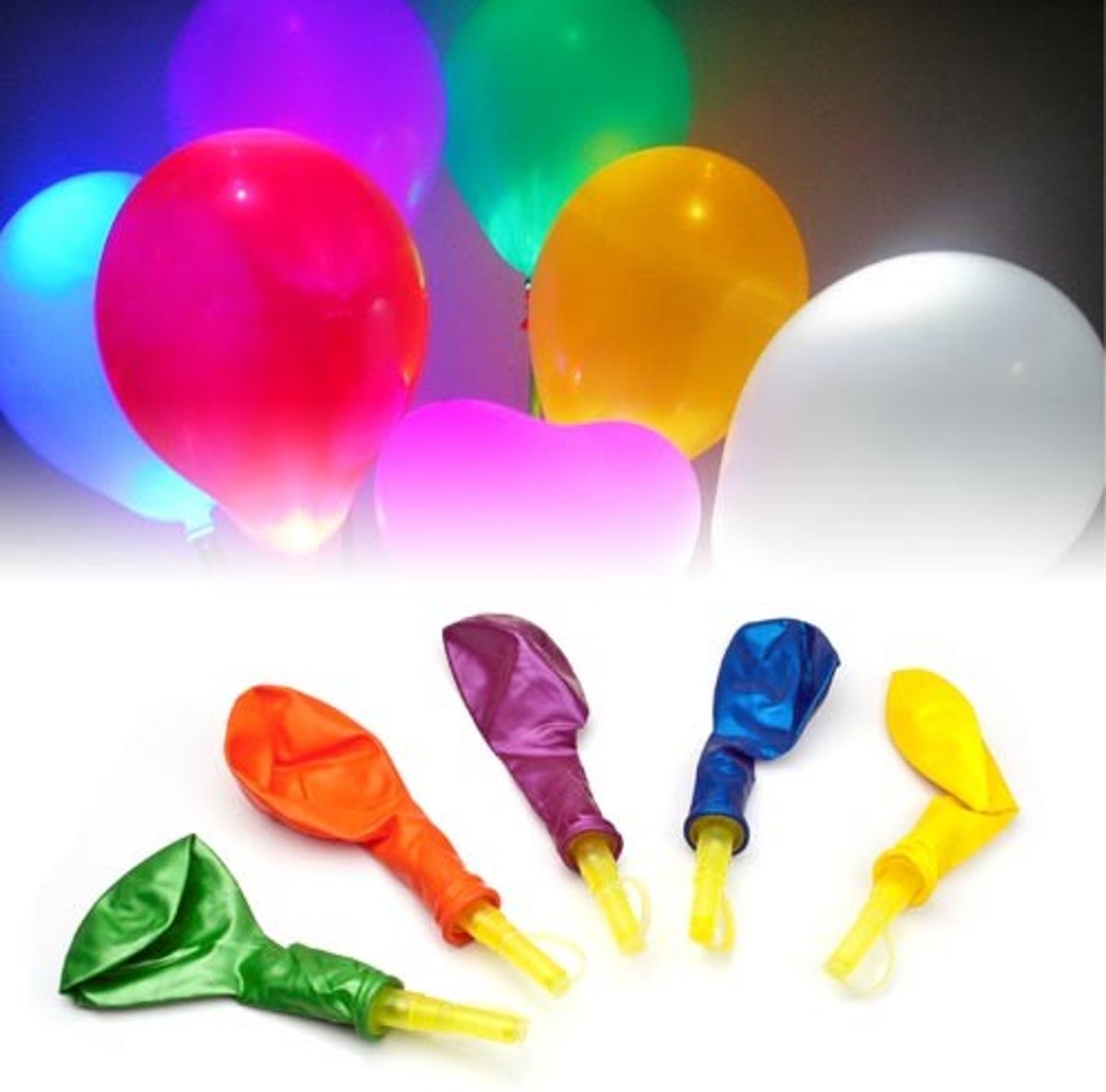 United Entertainment - LED Ballonnen - 12 stuks