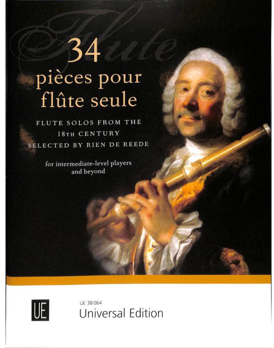 Universal Edition 34 pièces pour flûte seule - Verzamelingen