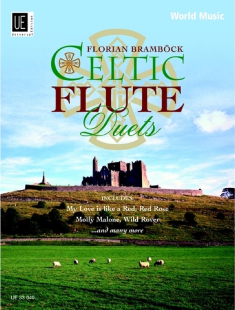 Universal Edition Celtic Flute Duets Florian Bramböck, 2 Querfluitn - Duetten en meerdere instrumenten