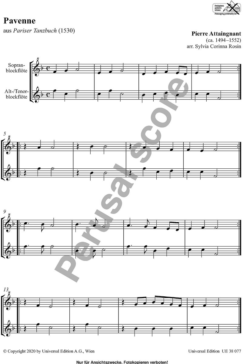 Universal Edition Lieblingsduette für 2 Blockflöten - Duetten en meerdere instrumenten