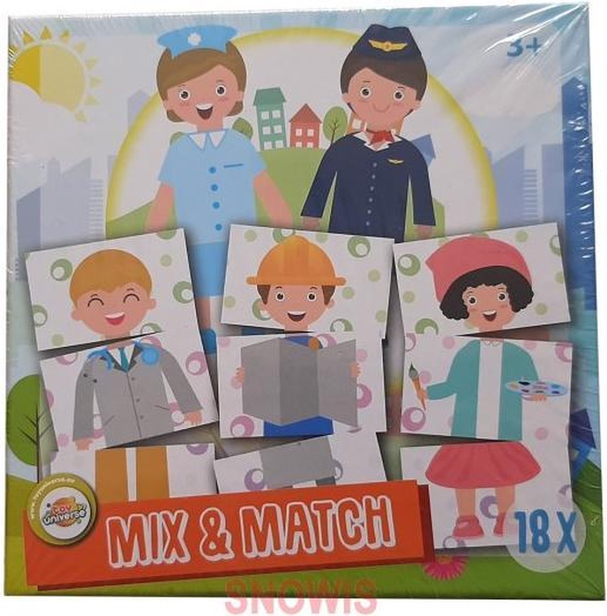 Mix & Match kaartspel Beroepen