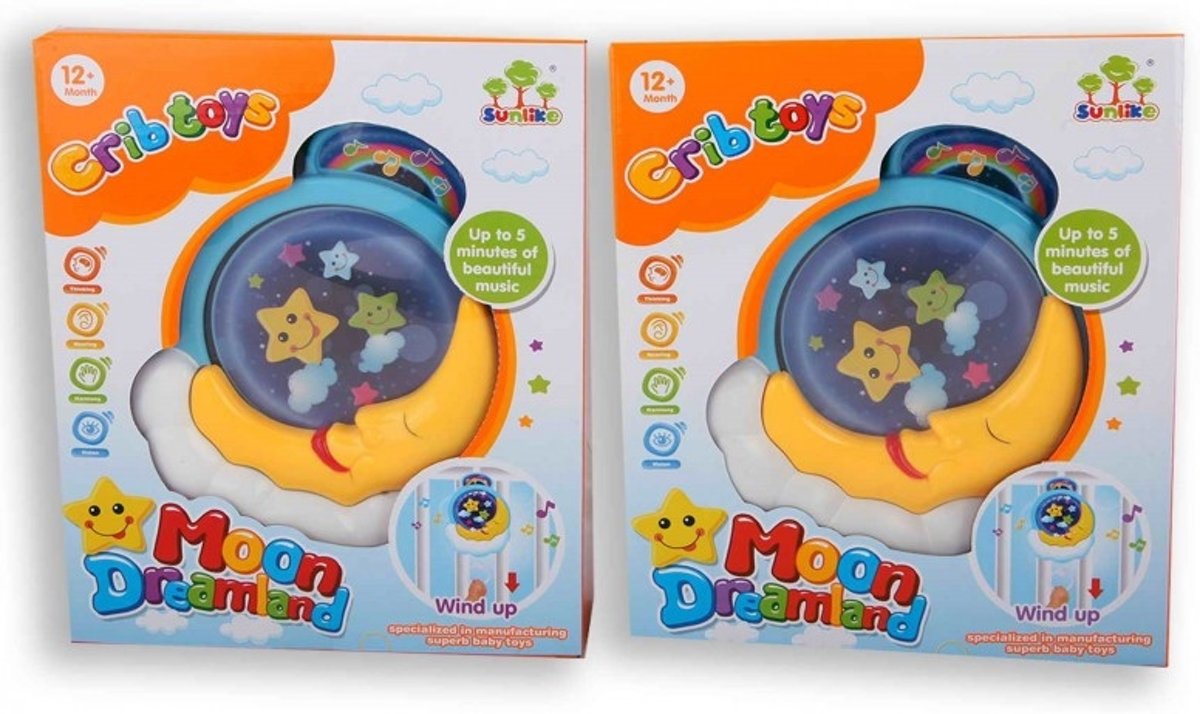 Baby muziekdoos dreamland moon 8668