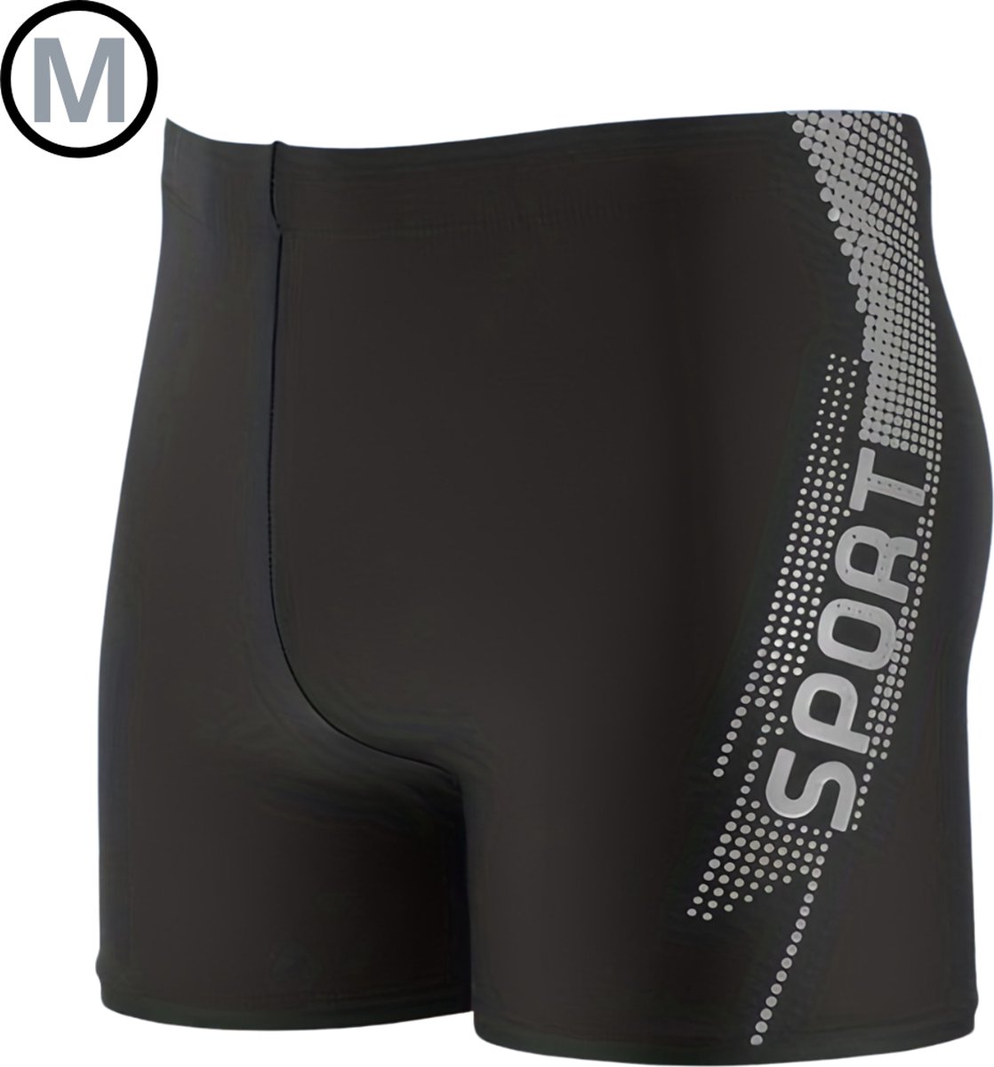 Bovista Zwembroek Heren - Zwem Broek Mannen - Badkleding - Zwemmen - Jongens - Swimming Shorts - Zomerbroek - Grijs - Maat M