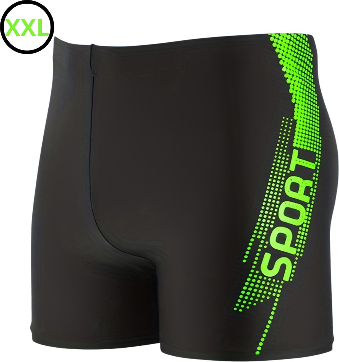 Bovista Zwembroek Heren - Zwem Broek Mannen - Badkleding - Zwemmen - Jongens - Swimming Shorts - Zomerbroek - Groen - Maat XXL