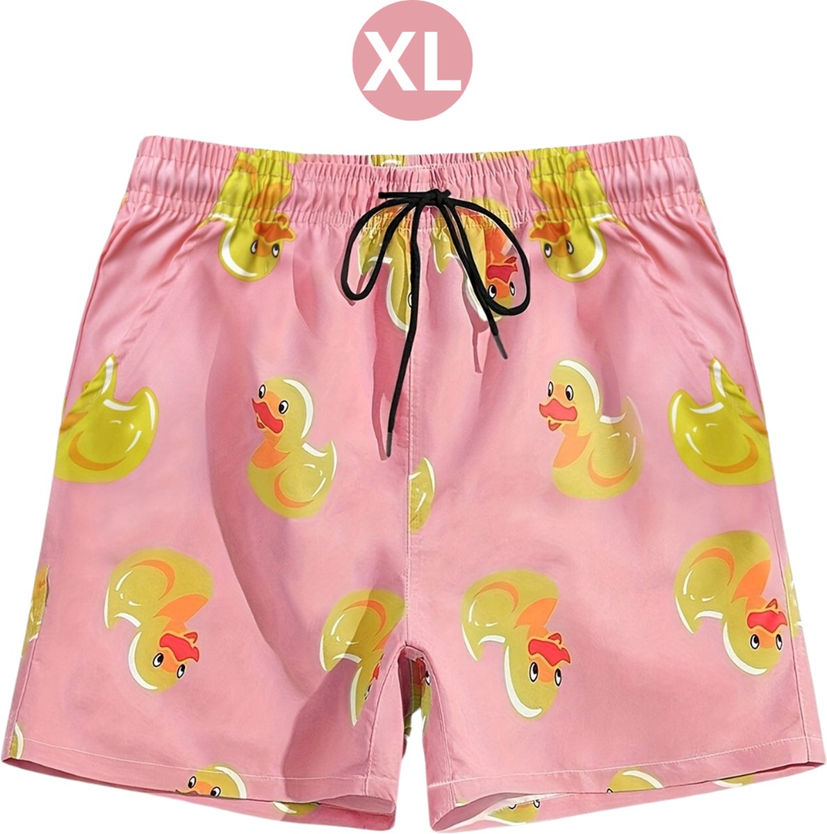 Bovista Zwembroek Heren - Zwem Broek Mannen - Badkleding - Zwemmen - Jongens - Swimming Shorts - Zomerbroek - Roze - Maat XL