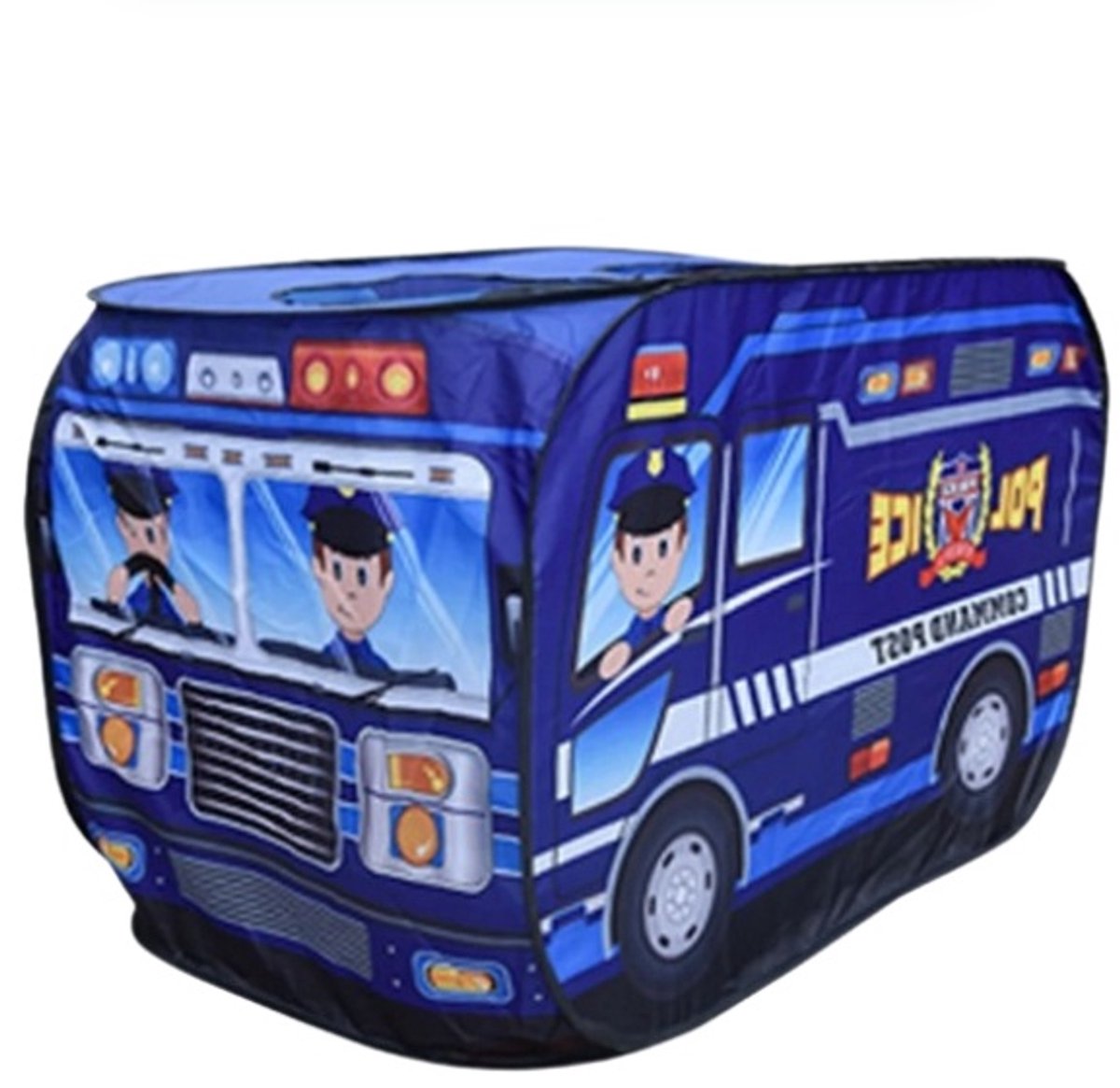 Kindertent Indoor Auto Tent Speelgoed, Prinses Jongen Baby Game House, Opvouwbare Game House, Politie Auto Styling