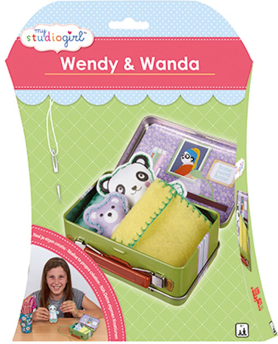 My Studio Girl knutselset - Wendy & Wanda