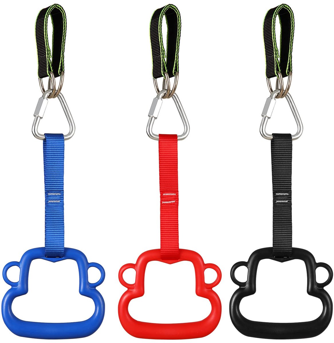 Unyqoos® Meerkleurige kinderturnringen voor buitengebruik met hoge draagkracht en flexibiliteit