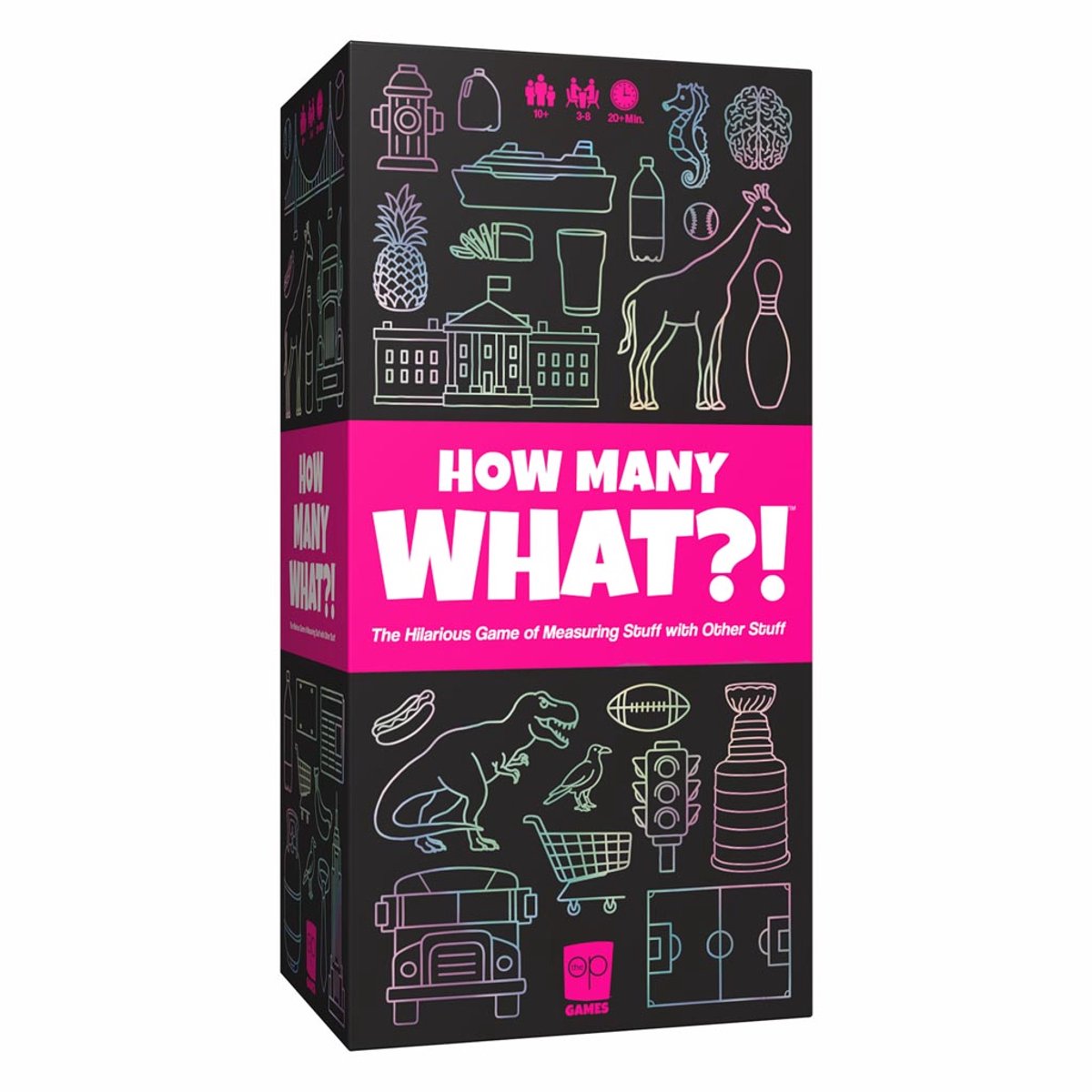 How Many What – Partyspel – Absurde Vergelijkingen – Hilarisch Gezelschapsspel – Voor Familie & Vrienden