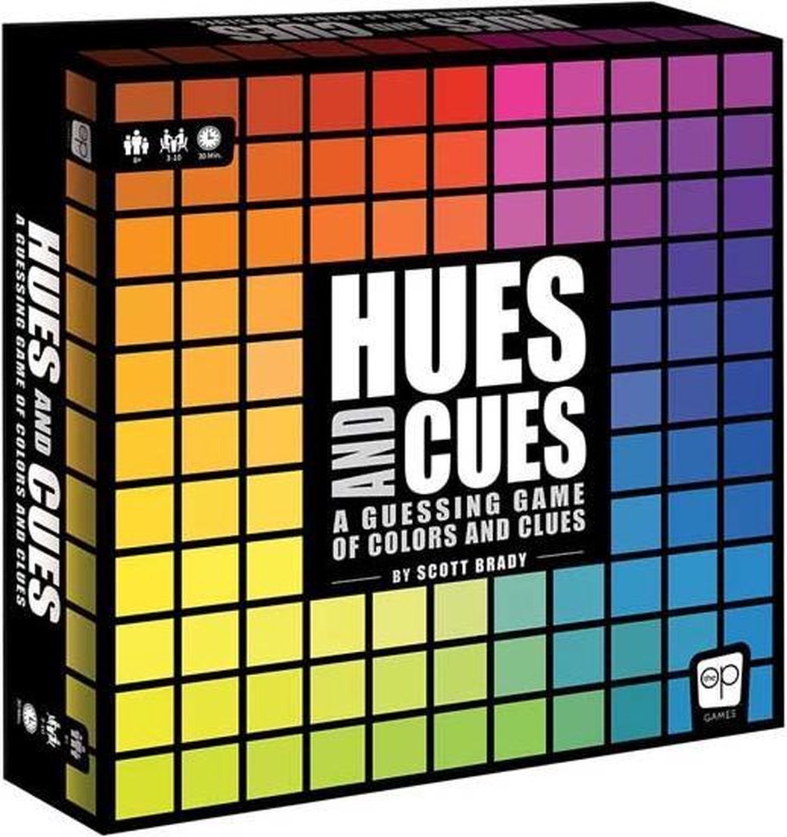 USAopoly Hues and Cues Board game Leren
