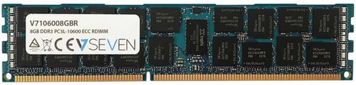 V7 V7106008GBR 8GB DDR3 1333MHz geheugenmodule