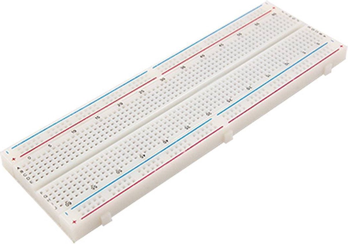 MB-102 Breadboard - compatibel met Arduino - 830 punten