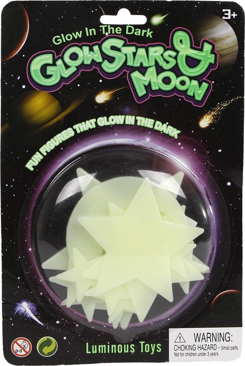 Van Manen Glow-in-the-dark Sterren En Manen