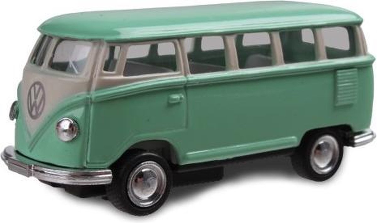 Van Manen Schaalmodel Vw Bus T1 Pull-back 1:64 Mintgroen