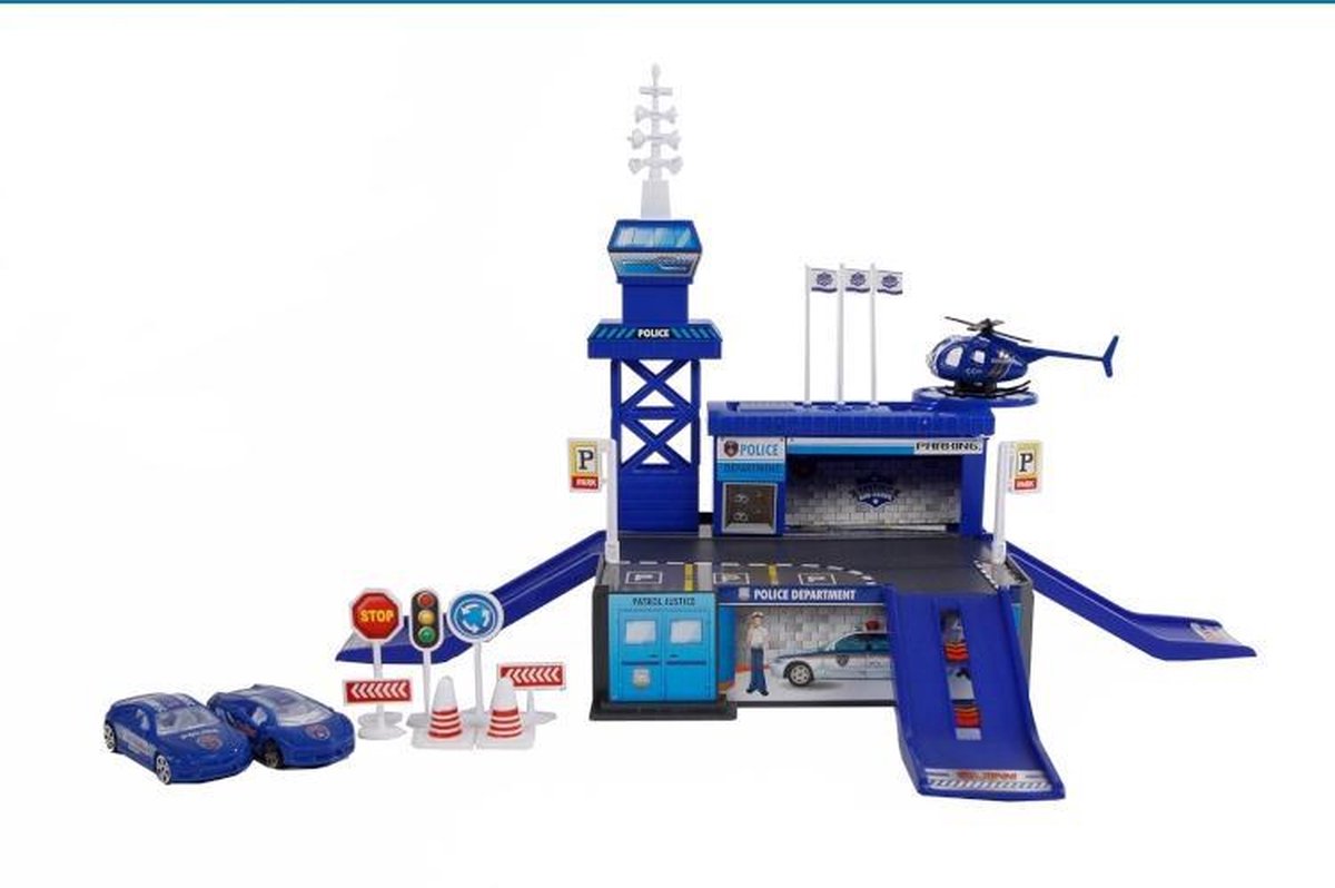 Van Manen Speelset Politiebureau Jongens Blauw 11-delig