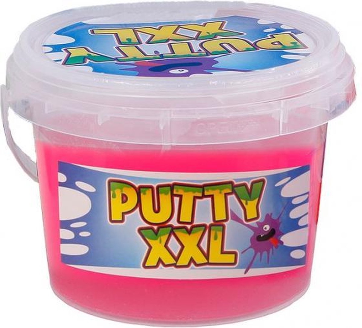 slijmemmer Putty XXL glitter junior 350 gram roze