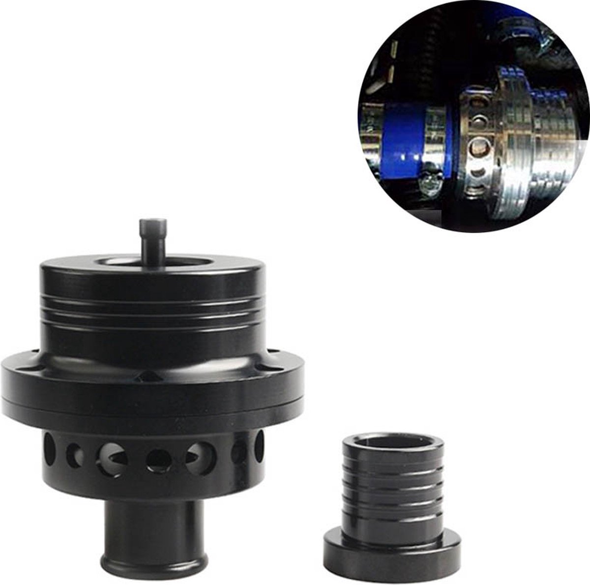VCTparts® Turbo Afblaas Ventiel Blow Off Valve 20mm Dump Dual Zuiger BOV T6061 Aluminium Universeel