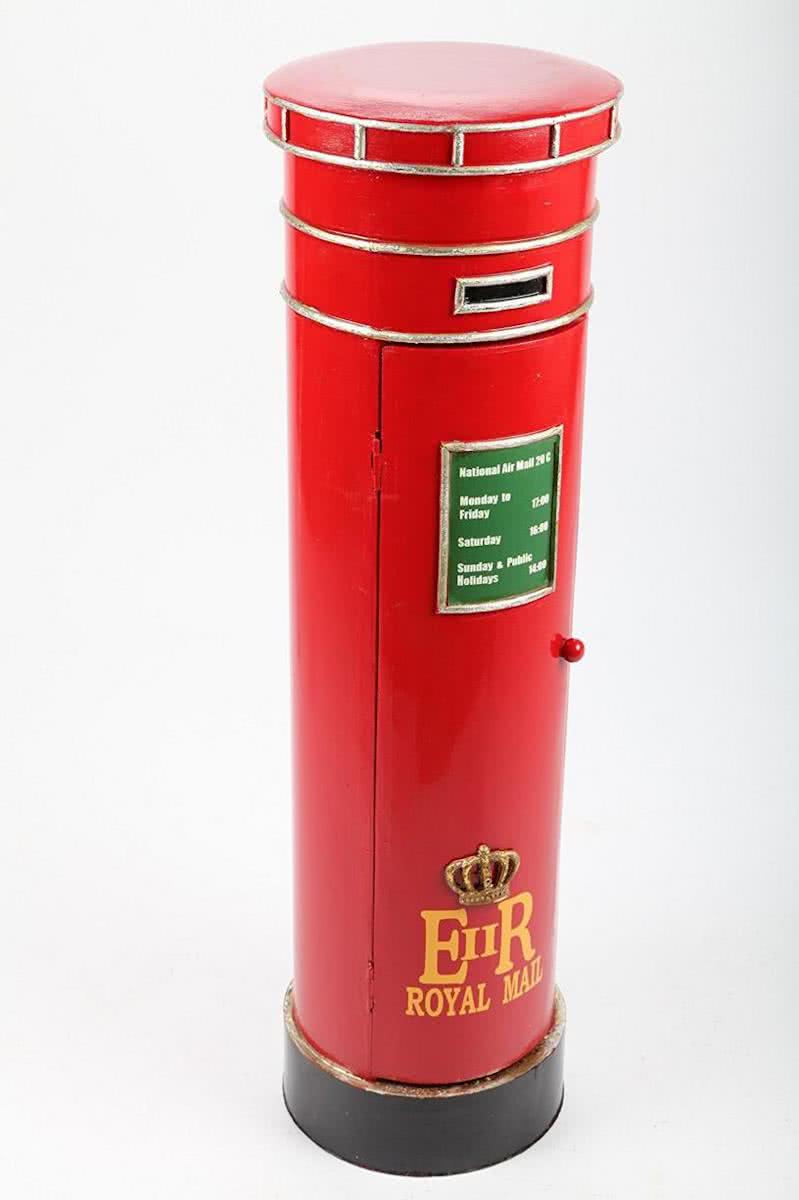 Mailbox vintage retro brievenbus opbergkast Royal mail