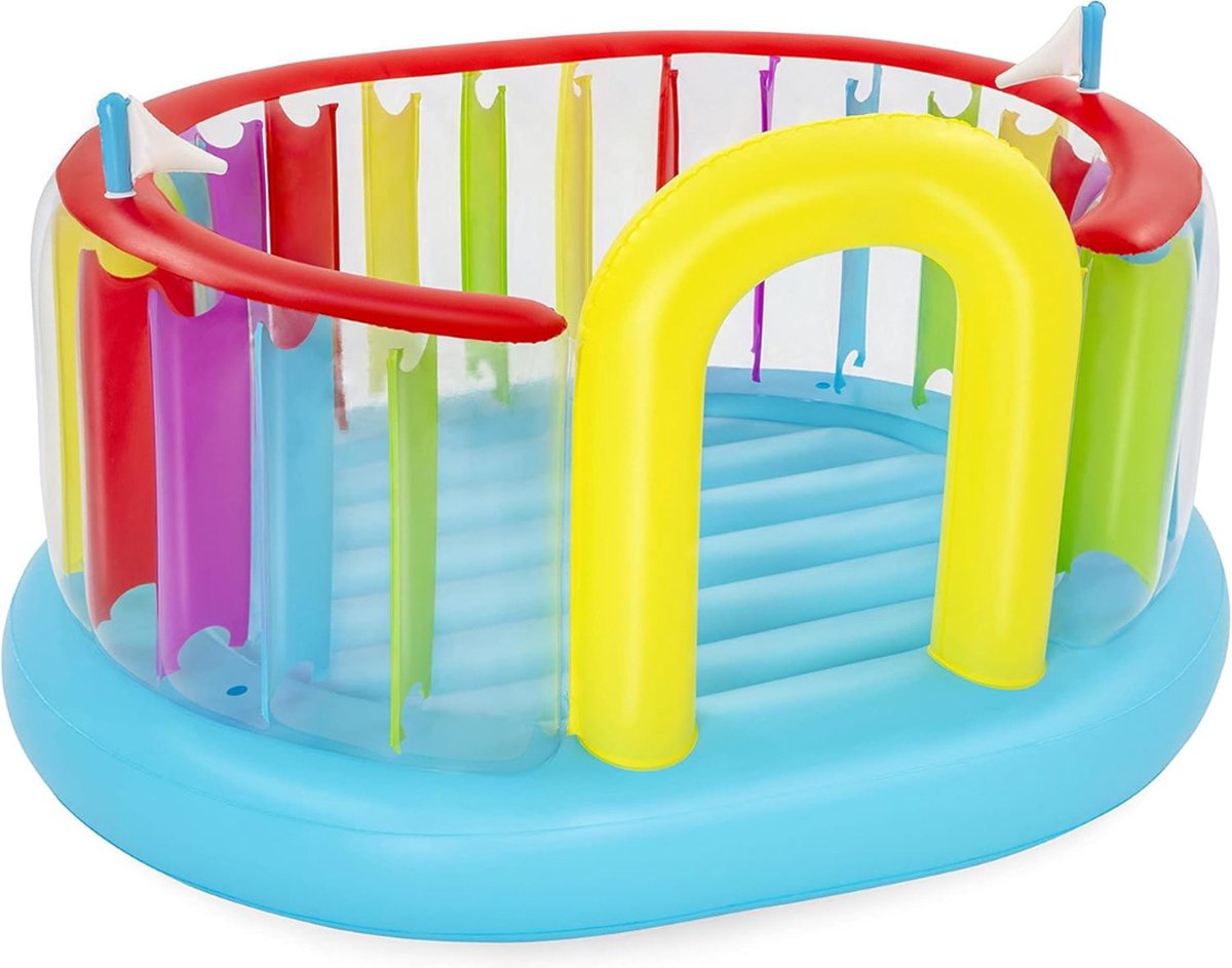   Hoge Kwaliteit Springkasteel - Opblaasbaar Springkasteel - Springkussen voor Kinderen - max 54KG