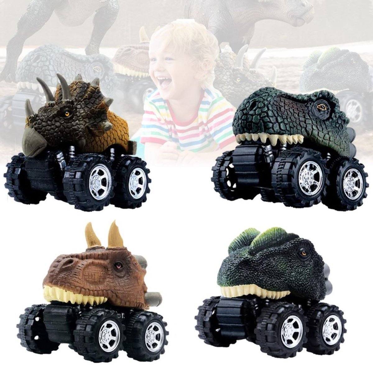 VELTRR® Speelgoed 4 Jaar - Kinderspeelgoed - Donkergroen en Donkerbruin