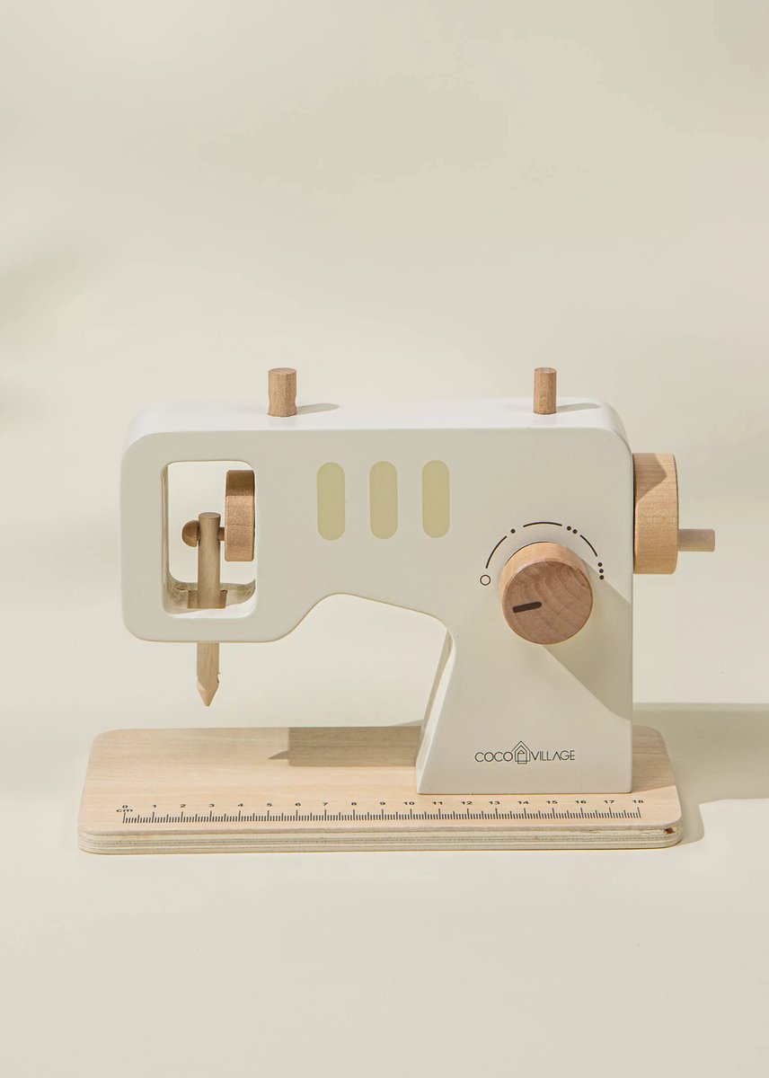 Coco Village - houten naaimachine - montessori speelgoed - speelgoed naaimachine - naaimachine voor kinderen