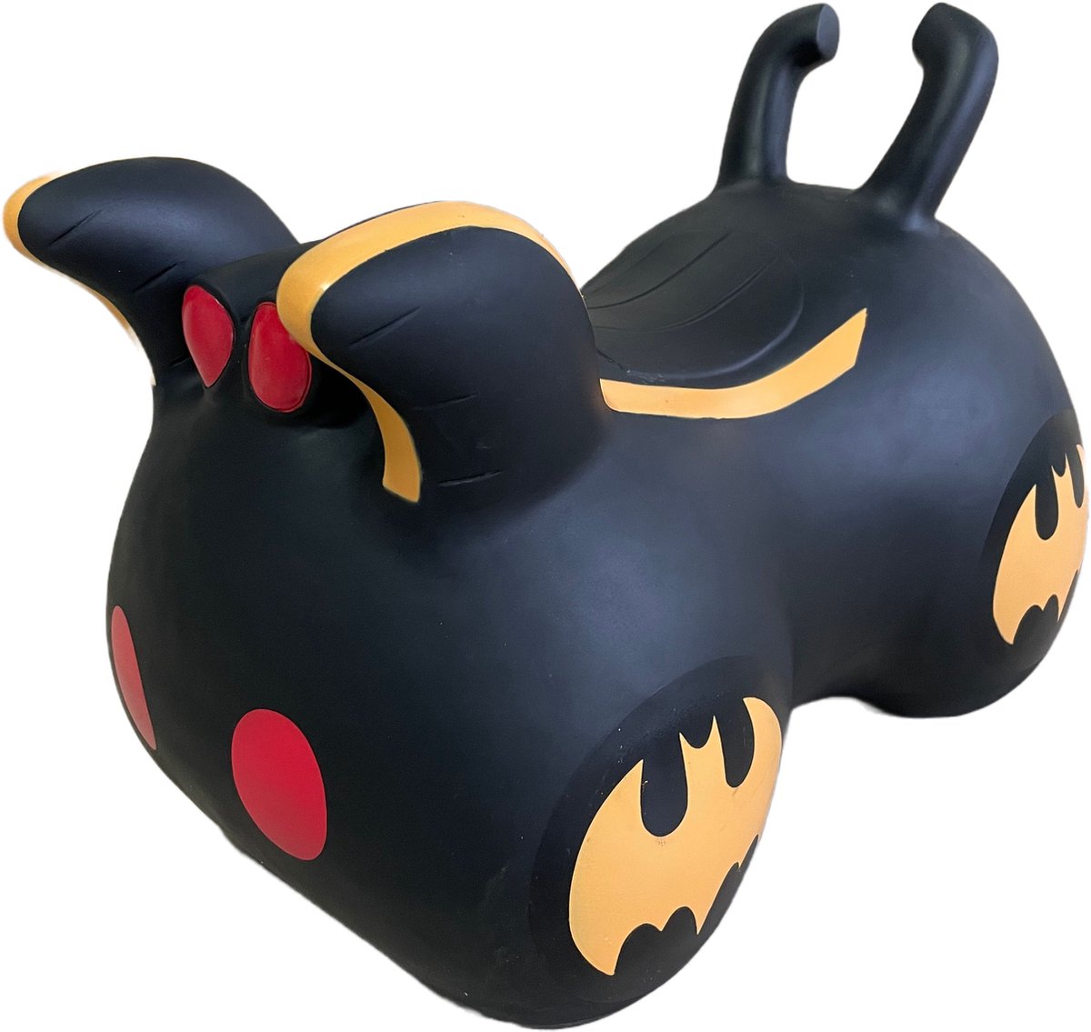 My First Jumpy Stoere Batmobile - Hopper 100 kg belastbaar - Speelgoed Skippybal - Skippy Dieren - Batman - Kinderspeelgoed - Speelgoed 12 maanden - Inclusief Pomp - Tot 100 kg Gewicht - Skippy bal - Cadeau kind - voedselveilige materialen