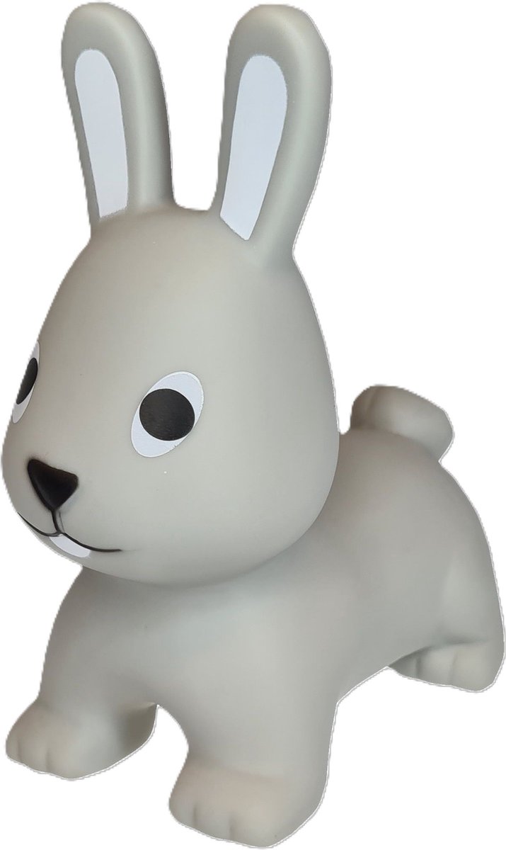 Spaarpot Jumpy, Haas Grijs, Kleurrijke Spaarpot, dieren Spaarpot, Money bank, Stimulans om te sparen, spaarpot voor dierenvriend, kinderspaarpot