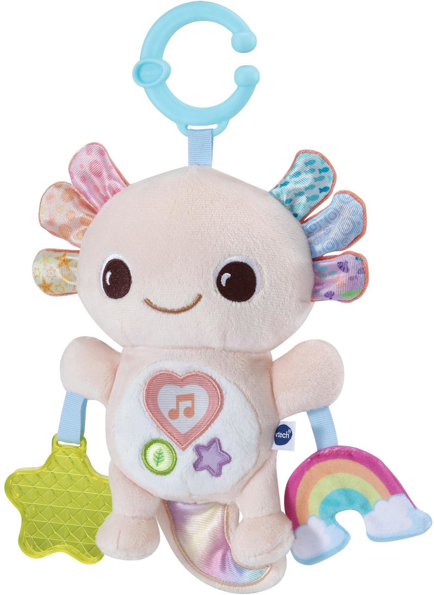 VTech Baby Mijn Knuffelvriendje - Interactief Speelgoed - Inclusief 15 Melodietjes en 3 Gezongen Liedjes - Vanaf 3 Maanden