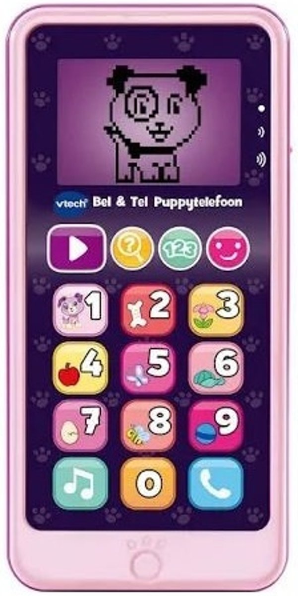 Bel & Tel Puppytelefoon roze