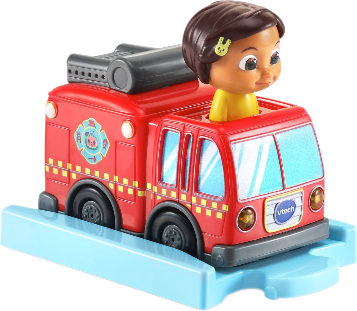 VTech Toet Toet Autos CoComelon Ninas Brandweerwagen Speelfiguur - Speelgoed Auto - Educatief Baby Speelgoed - Vanaf 1,5 tot 5 Jaar