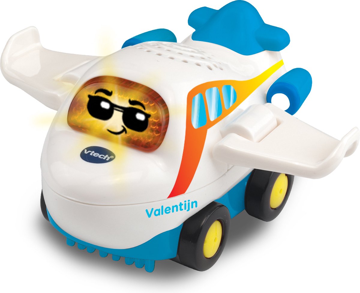 VTech Toet Toet Autos Vliegveld - Educatief Speelgoed - Inclusief Valentijn Vliegtuig - met Geluidseffecten - 1 tot 5 Jaar