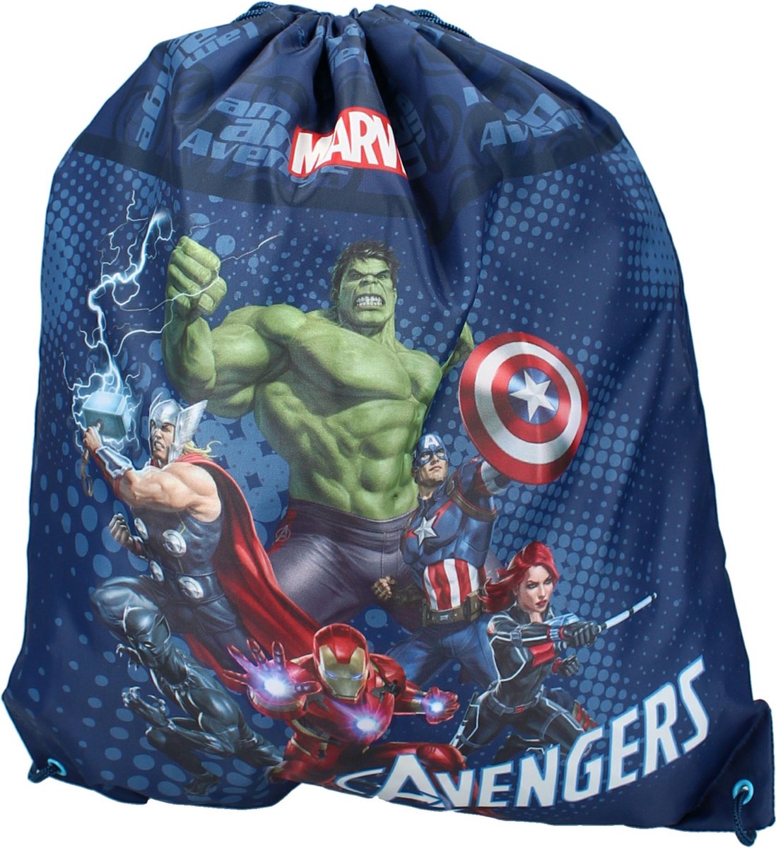 Avengers Team - Gymtas - Zwemtas - Sporttas - Speelgoedtas - Schooltas - Vadobag