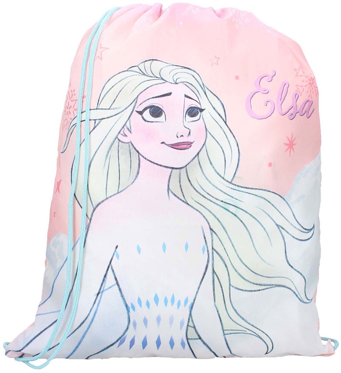 Vadobag Frozen gymtas Elsa roze - sporttas voor kinderen.