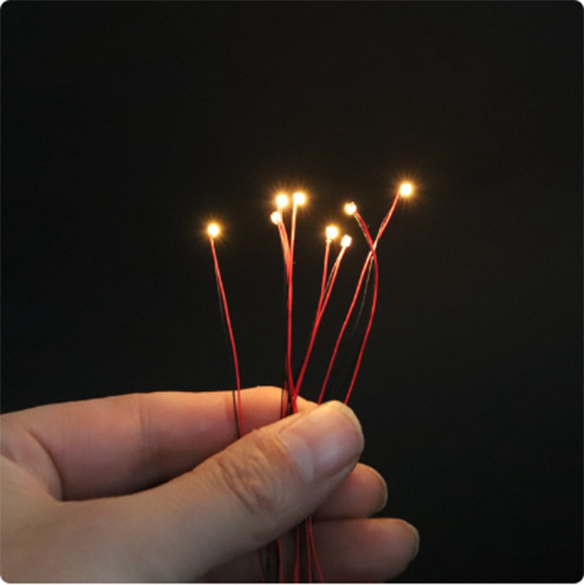 Vaem Modelbouw LED 0402 SMD 12V Kleur Geel- 10 stuks