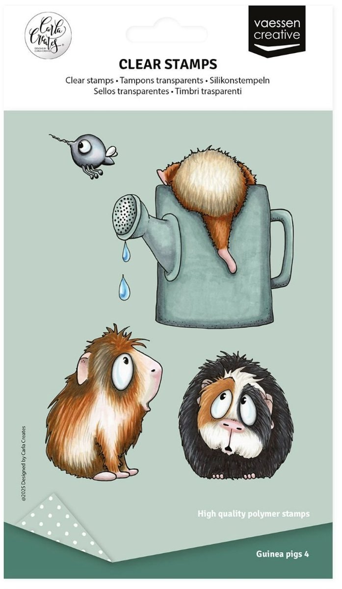 Clearstamps Guinea pigs 4 - Carla Creates