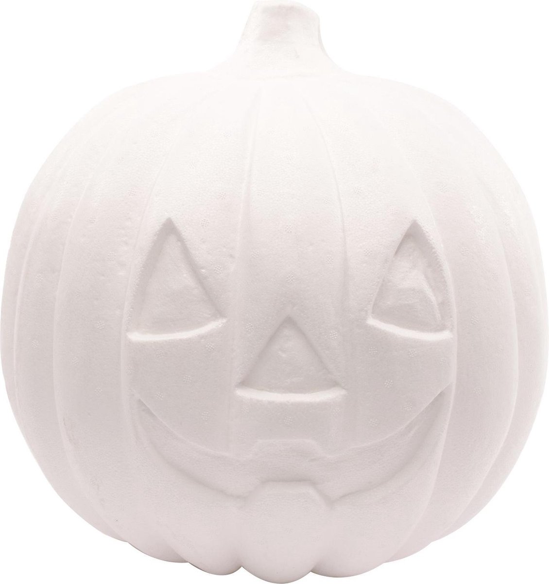 Hobbydecoratiemateriaal piepschuim - Styrofoam pumpkin 2-parts 35cm - 2 stuk