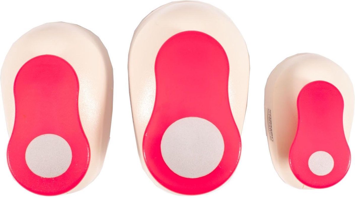   - pons - figuurpons set 10-16-25mm - 3st