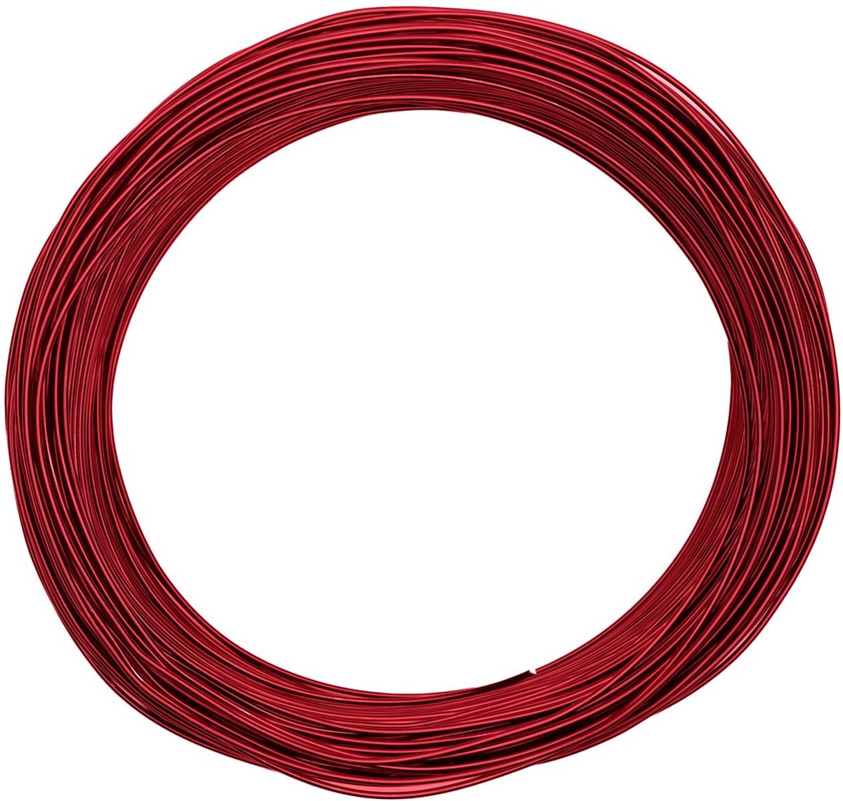   Aluminium Draad - 1,5mm - ±110m - 500g - Rood