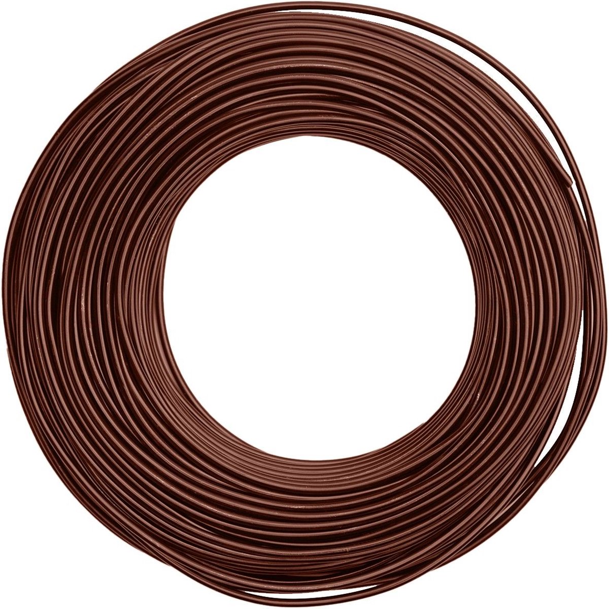 Vaessen Creative Aluminium Draad - 2,5mm - ±37m - 500g - Chocolade