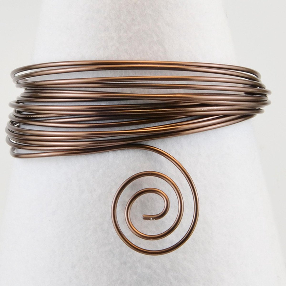   Aluminium Draad - 2mm - 50m - Chocolade