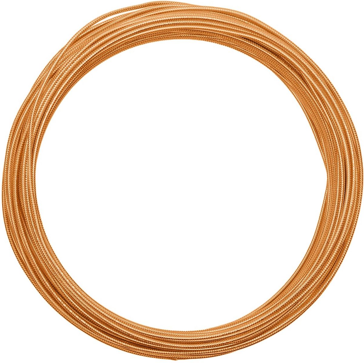   Aluminium Draad - Embossed round - 2mm - 30m - Saffraan oranje