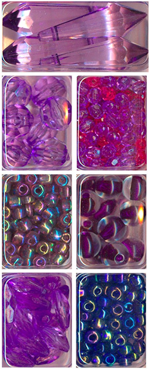 Vaessen Creative Bead kit - plastic - 7-vaks